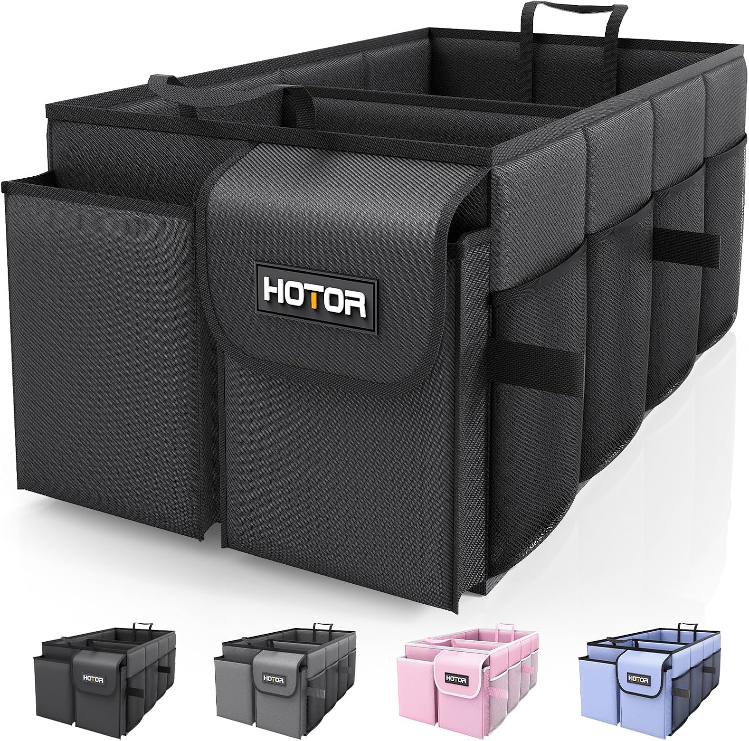 HOTOR Foldable Car Boot & Trunk Organizer | SUV & Sedan Storage