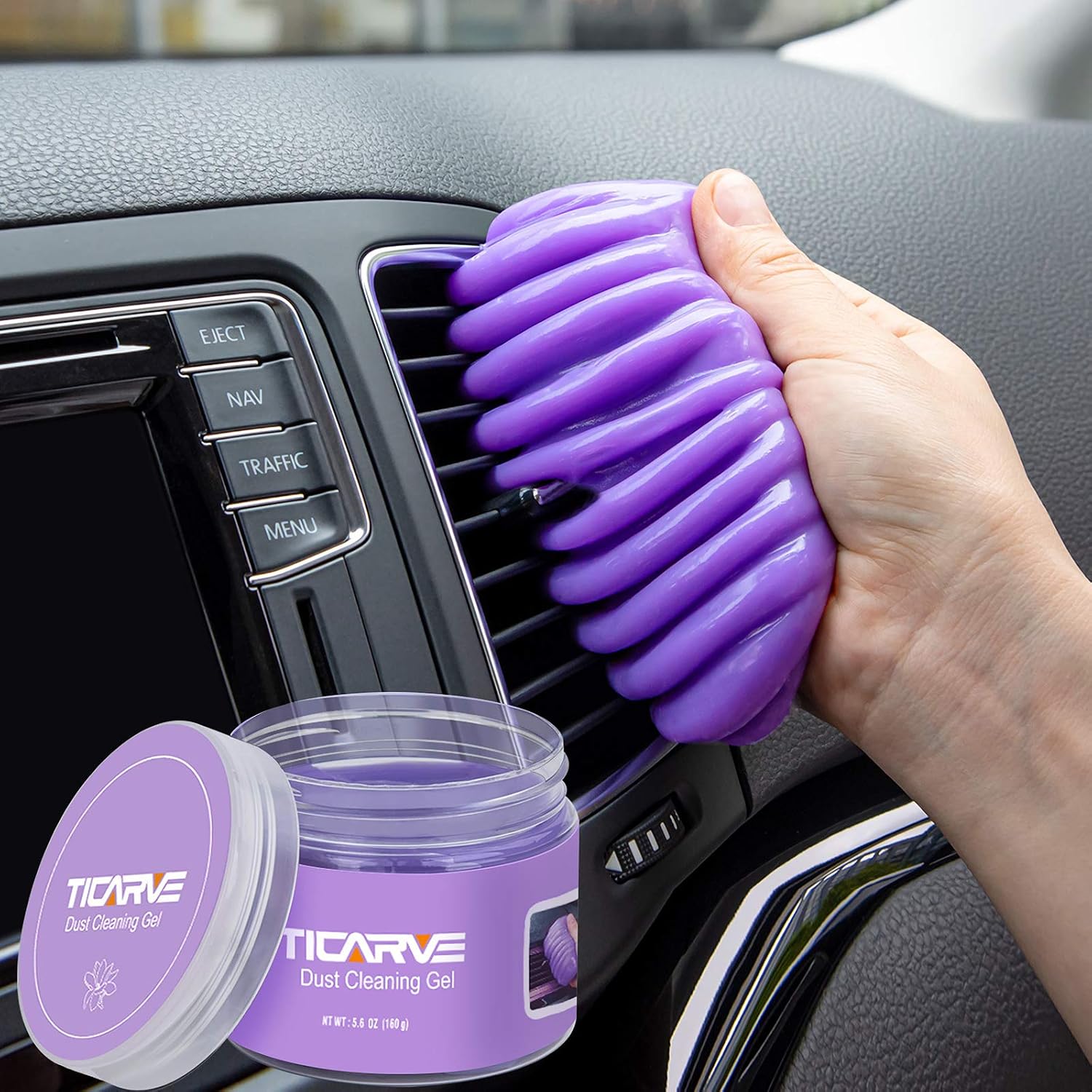 Cleaning Gel for Car Detail Putty - Auto Interior Cleaner for Vents, Keyboards and Crevices