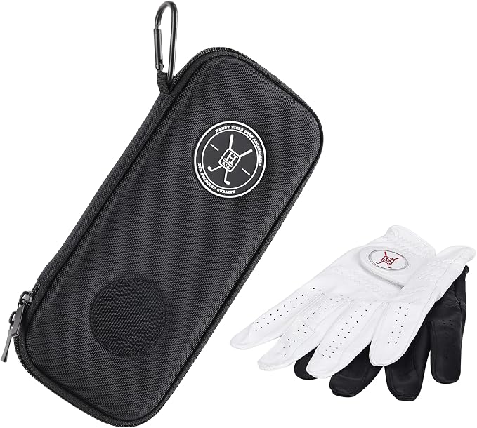 Handy Picks Ventilated Golf Glove Case – Black — product view 1