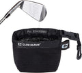 Club Scrub Pro Golf Club & Ball Cleaning Pouch – Black — product view 1