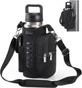 icolor Magnetic Gym Bottle Bag – Pure Black — product view 1