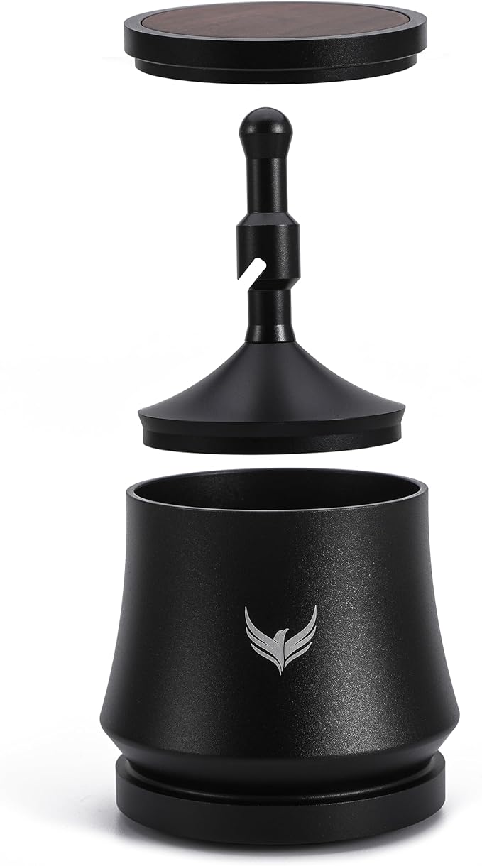 KNODOS 58mm Blind Espresso Shaker with Walnut Lid — product view 1