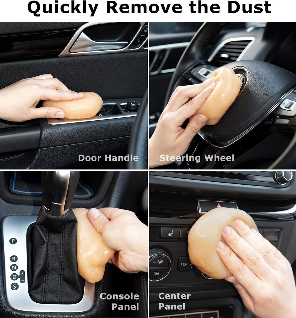 Cleaning Gel for Car Detail Putty - Auto Interior Cleaner for Vents, Keyboards and Crevices