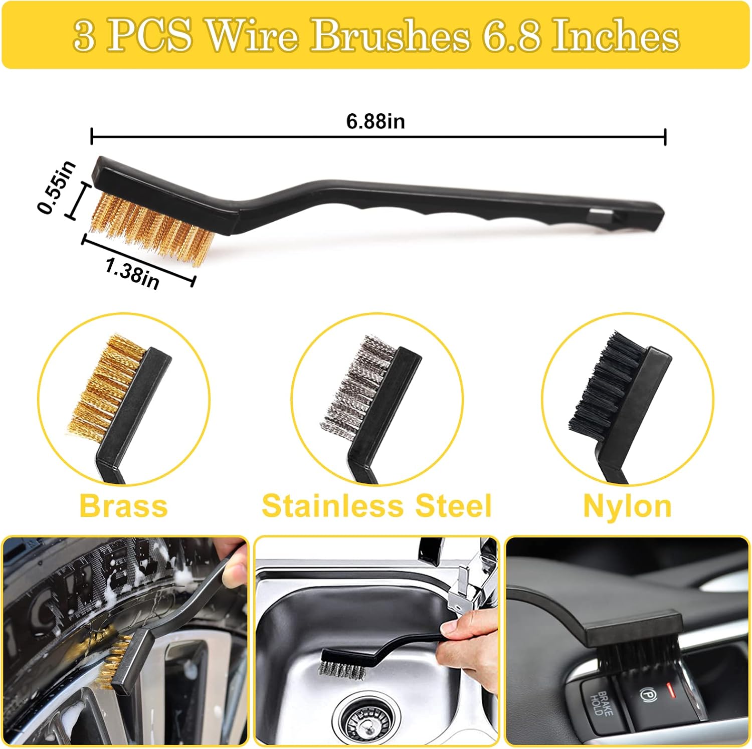 Car Detailing Kit — 20 or 27-Piece Interior, Wheel & Exterior Set